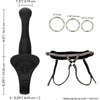 Introducing the Exquisite Pleasure Emporium: Her Royal Harness™ The Royal Vibrating Set - Regal Princess & Vibrating ME2™ Probe with Interchangeable Rings - For Mutual Stimulation - Sensual P - Adult Naughty Store