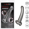 Dong Her Royal Harness ME2 Ultra-Soft G-Probe Dildo - Ultimate Mutual Stimulation for Couples - Dual-Ended Design - Intensify Pleasure - Black - Adult Naughty Store