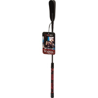 CalExotics Scandal: Split Tip Crop - Sensual Spanking Pleasure Toy for Couples - Model SC-2001 - Unisex - Intense Impact for Enhanced Pleasure - Seductive Black - Adult Naughty Store