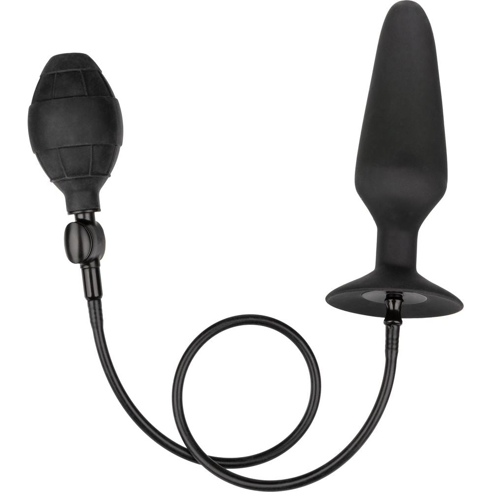 Colt XXXL Pumper Plug with Detachable Hose - Ultimate Inflatable Anal Pleasure for Men - Model X-300 - Black - Adult Naughty Store