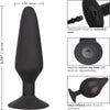 Colt XXXL Pumper Plug with Detachable Hose - Ultimate Inflatable Anal Pleasure for Men - Model X-300 - Black - Adult Naughty Store