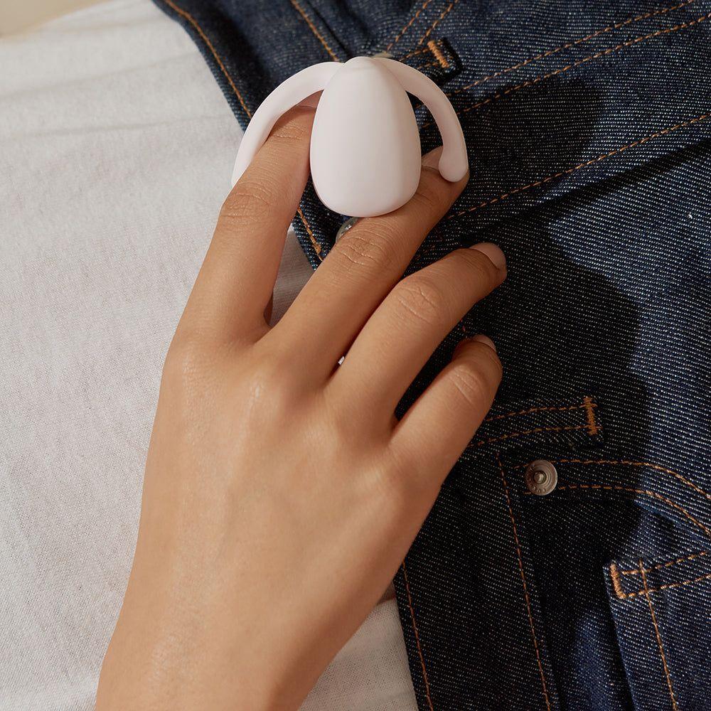 Dame Eva Lay-On Clitoral Vibrator - The Ultimate Hands-Free Pleasure Device for Women - Model EVA II - Intense Stimulation for Mind-Blowing Orgasms - Pink - Adult Naughty Store