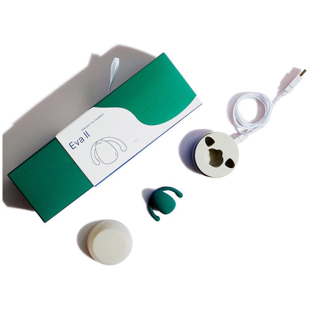 Dame Eva Lay-On Clitoral Vibrator - The Ultimate Hands-Free Pleasure Device for Women - Model EVA II - Intense Stimulation for Mind-Blowing Orgasms - Pink - Adult Naughty Store
