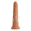 Femme Fun Turbo Rabbit 2.0 Silicone Vibrating Dildo - Dual Stimulation for Women - G-Spot and Clitoral Pleasure - Nude - Adult Naughty Store