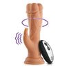 Femme Fun Turbo Rabbit 2.0 Silicone Vibrating Dildo - Dual Stimulation for Women - G-Spot and Clitoral Pleasure - Nude - Adult Naughty Store