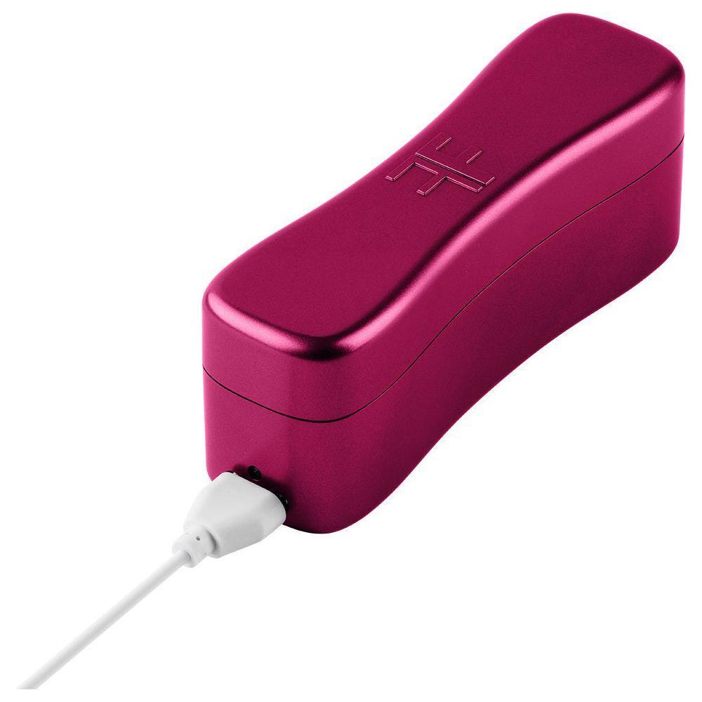 FemmeFunn Booster Bullet Vibrator - Powerful Rechargeable Stimulation for Intense Pleasure - Model B20 - Women's Vibrating Sex Toy - Clitoral and G-Spot Stimulation - Deep Purple - Adult Naughty Store