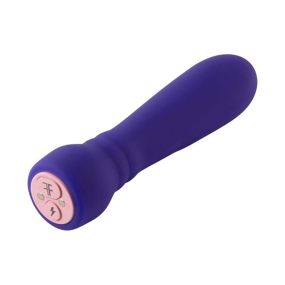 FemmeFunn Booster Bullet Vibrator - Powerful Rechargeable Stimulation for Intense Pleasure - Model B20 - Women's Vibrating Sex Toy - Clitoral and G-Spot Stimulation - Deep Purple - Adult Naughty Store