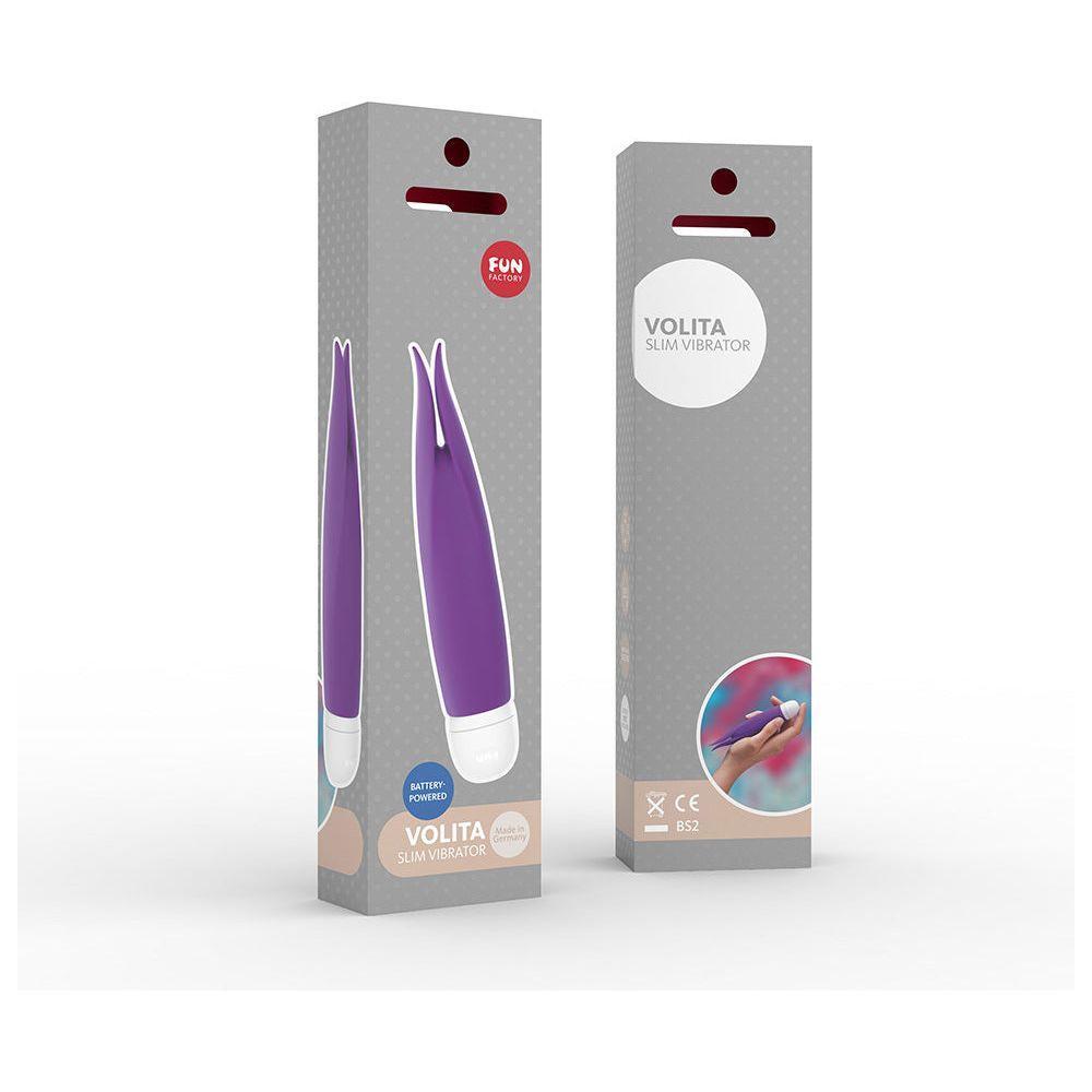 Fun Factory Volita Violet Clitoral Vibrator - Intensify Your Sensations with this Powerful Pleasure Toy - Adult Naughty Store