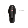 Fun Factory LAYA II Lay-On Vibrator - Versatile Pleasure Toy for Women - Ergonomic Curve, Intense Stimulation, Midnight Black - Adult Naughty Store
