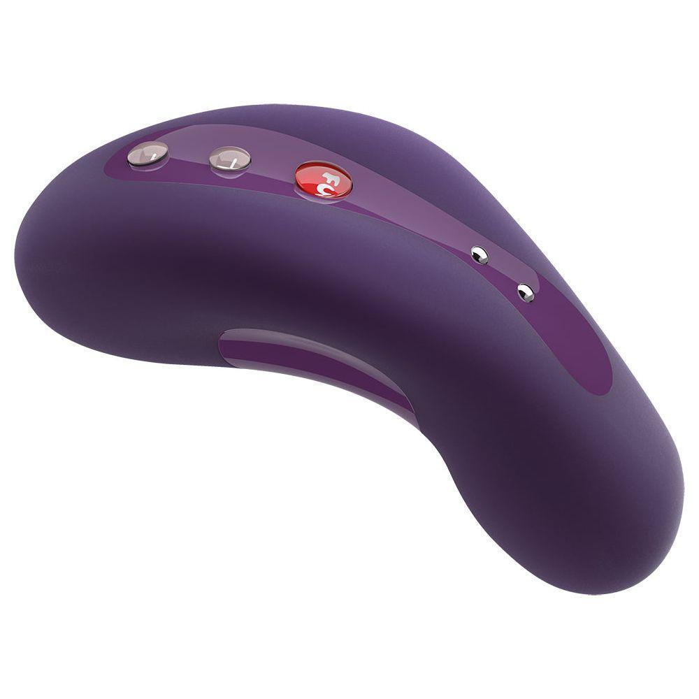 Fun Factory LAYA II Lay-On Vibrator - Versatile Pleasure Toy for Women - Ergonomic Curve, Intense Stimulation, Midnight Black - Adult Naughty Store