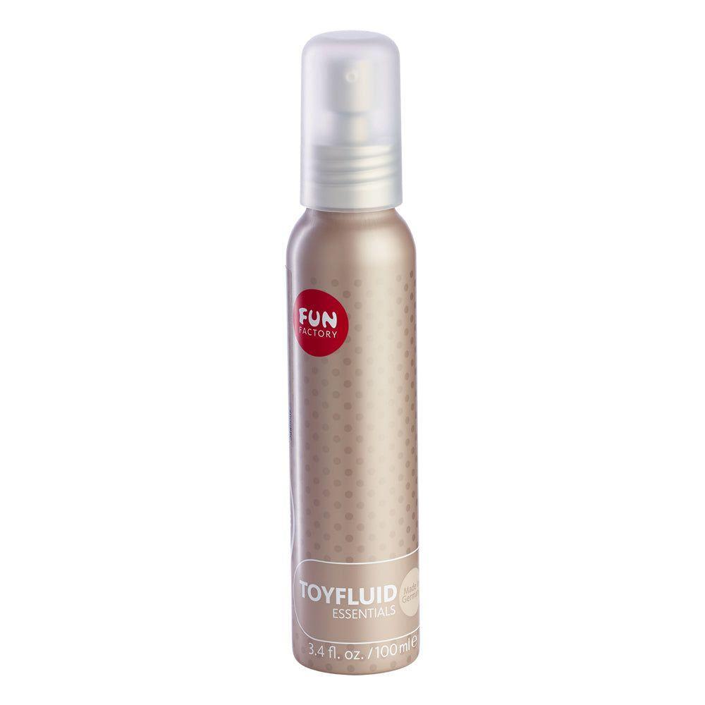 Fun Factory Toy Fluid 100 mL Lubricant - Water-Based Lube for Smooth and Sensual Pleasure with Silicone Sex Toys - Suitable for All Genders - Enhances Intimacy - Non-Sticky Formula - Transpar - Adult Naughty Store