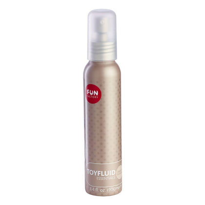 Fun Factory Toy Fluid 100 mL Lubricant - Water-Based Lube for Smooth and Sensual Pleasure with Silicone Sex Toys - Suitable for All Genders - Enhances Intimacy - Non-Sticky Formula - Transpar - Adult Naughty Store