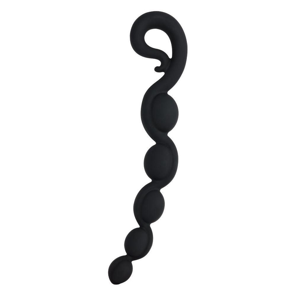 Fun Factory Bendy Anal Beads - Pleasure Pearls for Sensual Anal Stimulation - Model BENDYBEADS - Unisex - Intense Pleasure - Deep Blue - Adult Naughty Store