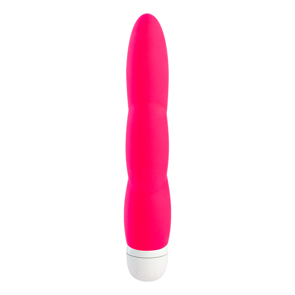 Fun Factory Jazzie Classic Vibrator - Powerful Slim Pleasure Toy for Women - Intensify Your Sensations with Curves and Vibrations - Elegant Design - German Craftsmanship - 7.0 inches, 1.2-inc - Adult Naughty Store