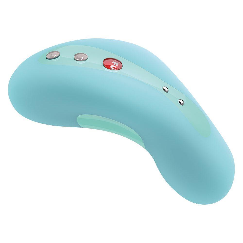 Fun Factory LAYA II Lay-On Vibrator - Versatile Pleasure Toy for Women - Ergonomic Curve, Intense Stimulation, Midnight Black - Adult Naughty Store