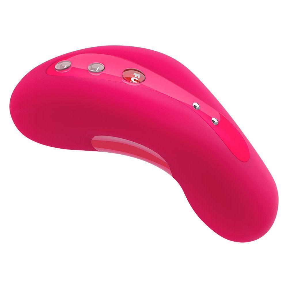 Fun Factory LAYA II Lay-On Vibrator - Versatile Pleasure Toy for Women - Ergonomic Curve, Intense Stimulation, Midnight Black - Adult Naughty Store