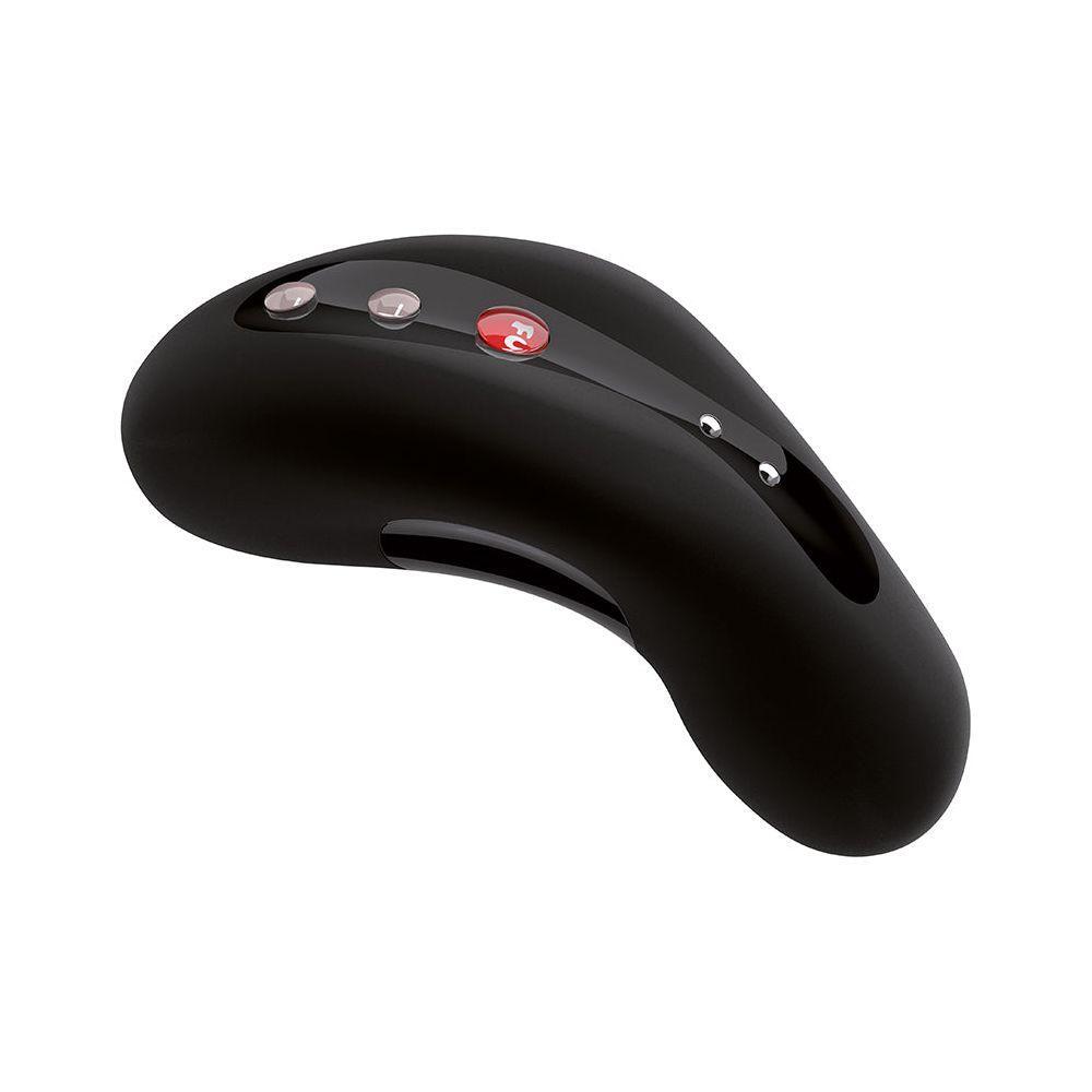 Fun Factory LAYA II Lay-On Vibrator - Versatile Pleasure Toy for Women - Ergonomic Curve, Intense Stimulation, Midnight Black - Adult Naughty Store