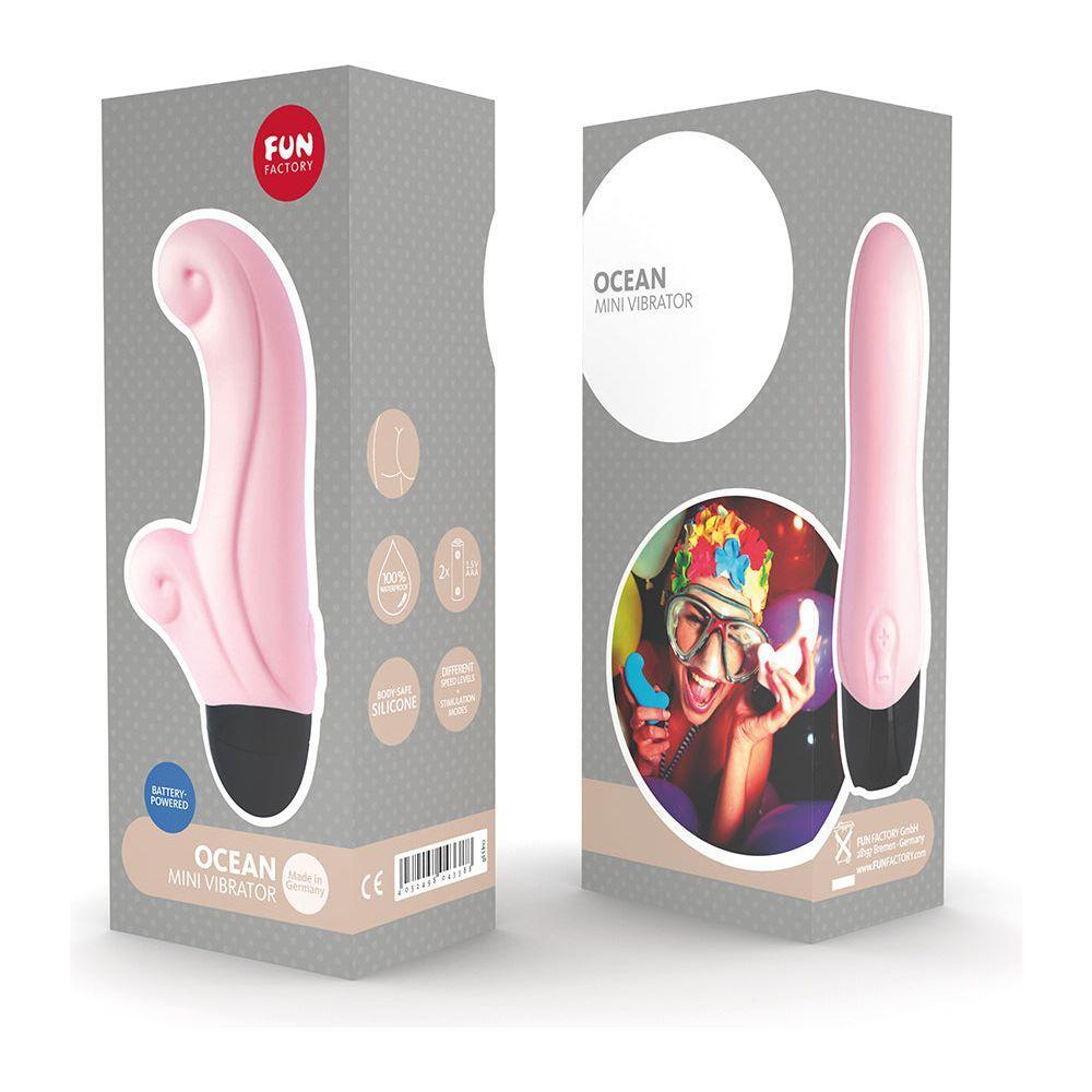 Fun Factory Ocean Clitoral Vibrator - The Ultimate Pleasure Experience for Her in Aqua Blue - Adult Naughty Store