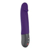 Fun Factory Slimstronic Real Vibrator - Hands-Free Thrusting Toy for Clitoral Stimulation - 7 Speeds & 3 Rhythms - Model: STRONIC REAL - Women's Pleasure - Deep Purple - Adult Naughty Store