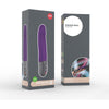 Fun Factory Slimstronic Real Vibrator - Hands-Free Thrusting Toy for Clitoral Stimulation - 7 Speeds & 3 Rhythms - Model: STRONIC REAL - Women's Pleasure - Deep Purple - Adult Naughty Store
