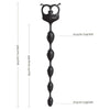 Introducing the Flexi Felix Anal Beads - A Sensational Silicone Pleasure Chain for All Genders, Designed for Anal Stimulation, Model FF-100, Available in Various Colors - Adult Naughty Store