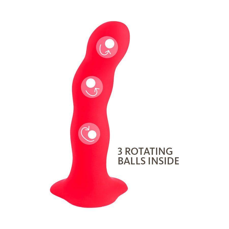 Fun Factor Bouncer Dildo - The Ultimate Pleasure Toy for G-Spot and Prostate Stimulation - Model FFBD-2021 - Unisex - Intense Vaginal and Anal Play - Deep Blue - Adult Naughty Store