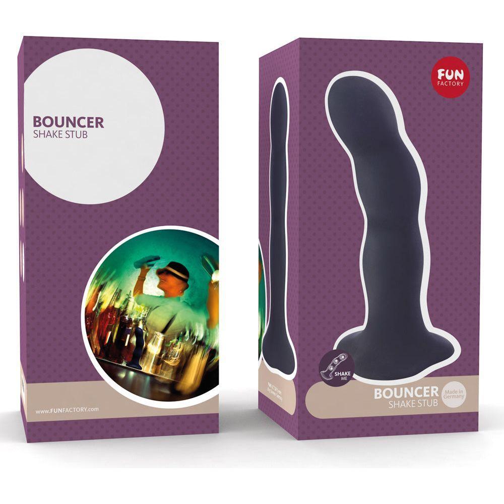 Fun Factor Bouncer Dildo - The Ultimate Pleasure Toy for G-Spot and Prostate Stimulation - Model FFBD-2021 - Unisex - Intense Vaginal and Anal Play - Deep Blue - Adult Naughty Store