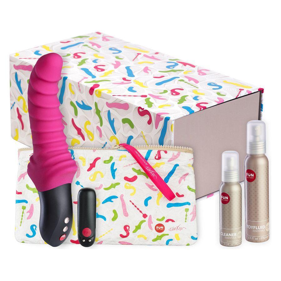 Fun Factory Bullet & Magnetic Charger - Rechargeable Vibrating Bullet Toy for Women - Model: Click 'n' Charge - Intense Pleasure in a Sleek Black Design - Adult Naughty Store