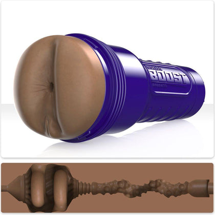 Boost Blast Female Medium Dark Flesh Anal Masturbator - Model Boost Line BT-FMDF-AC 🍑 - Adult Naughty Store