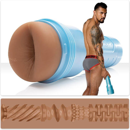 Indulge in Unmatched Sensation with Fleshjack Boys Boomer Banks Sonic Boom 810476018009 Male Anal Masturbator for Men - FleshTone - Adult Naughty Store