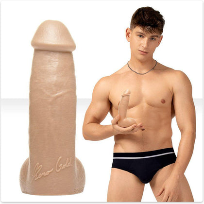 Fleshjack Boys Reno Gold Dildo - Model 810476012816 Premium Fleshtone Male Pleasure Device 🌟 - Adult Naughty Store
