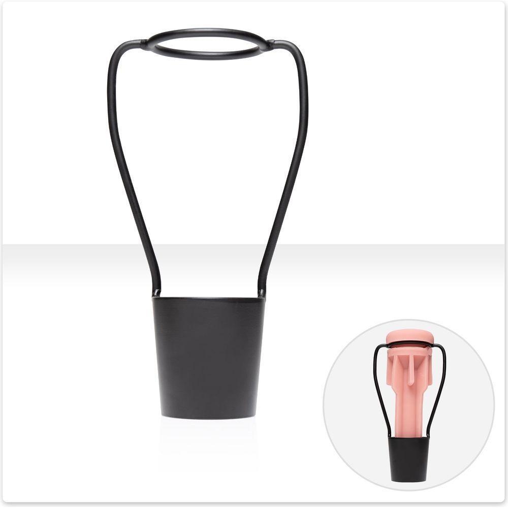 Experience Effortless Drying with the Fleshlight Stand Dry Drying Rack Model 810476019174 for Men, designed for Standard-Size Sleeves in a Stylish Aluminium Finish - Adult Naughty Store