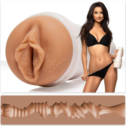 Fleshlight Girls Eliza Ibarra Ethereal Sleeve 810476011826 Men's Vaginal Pleasure Toy - Medium Fleshtone & Pearlescent - Adult Naughty Store
