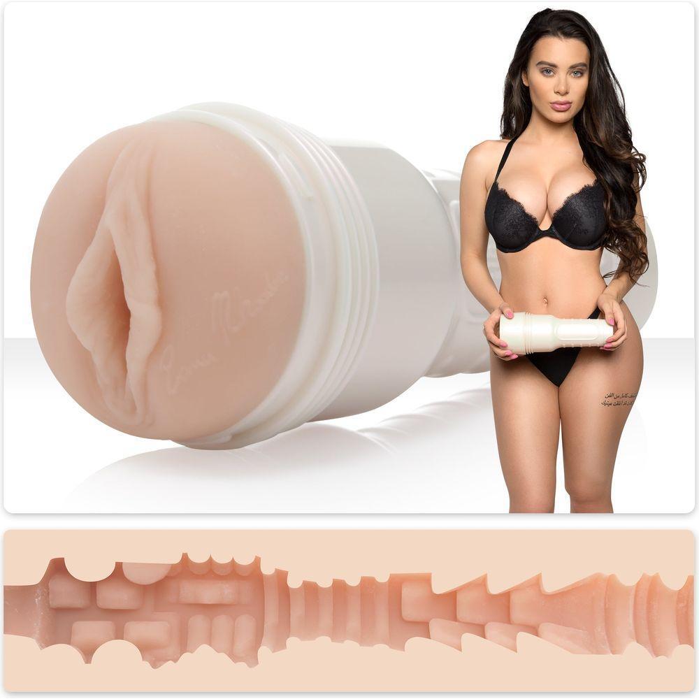 Adamantly Experience Supreme Pleasure with Fleshlight Girls Lana Rhoades Destiny Vagina Masturbator (Model: LS-8104) for Men, Vagina, Light Flesh Tone - Adult Naughty Store