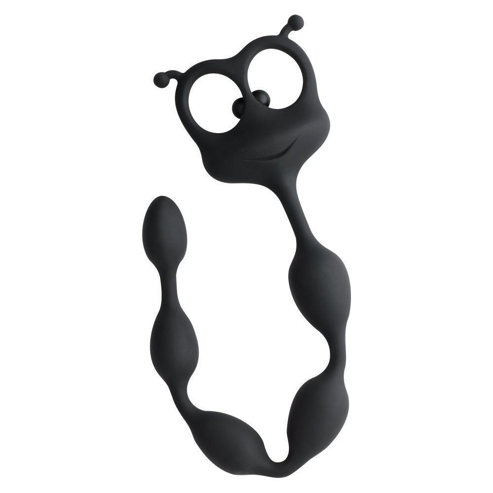Introducing the Flexi Felix Anal Beads - A Sensational Silicone Pleasure Chain for All Genders, Designed for Anal Stimulation, Model FF-100, Available in Various Colors - Adult Naughty Store