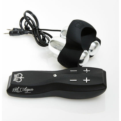 Hot Octopuss Jett Vibrating Male Masturbator - Powerful Hands-Free Pleasure for Intense Orgasms - Model JETT-001 - Designed for Men - Frenulum Stimulation - Midnight Black - Adult Naughty Store