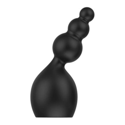Lady Bonnd Wand Massager Clitoral Vibrator Attachments - Powerful Pleasure for Intimate Delights - Model X1 - Female - Intense Stimulation for Clitoral Bliss - Midnight Black - Adult Naughty Store