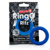 Pleasure Seeker's Delight: Ring O Ritz XL Blue Silicone Cock Ring (Model: 817483013607) for Men - Enhancing Sensations for Intimate Comfort - Adult Naughty Store