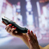 Fun Factory Mr Boss Realistic Dong Vibrating Dildo - Powerful Battery-Operated Pleasure for Intense Satisfaction - Model MB-500 - Unisex - G-Spot and P-Spot Stimulation - Sultry Black - Adult Naughty Store