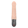 Fun Factory Mr Boss Realistic Dong Vibrating Dildo - Powerful Battery-Operated Pleasure for Intense Satisfaction - Model MB-500 - Unisex - G-Spot and P-Spot Stimulation - Sultry Black - Adult Naughty Store