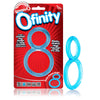Ofinity Blue Stretchy Cock Ring - Model 817483011207 | Male Dual-Action Erection Enhancer | Ultimate Sensitivity and Orgasm Booster | Body-Safe SEBS | Blue - Adult Naughty Store