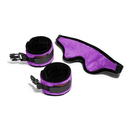 Liberator Plush Tease Kit Bondage Restraint Set - Ultimate Pleasure for Couples, Black - Adult Naughty Store