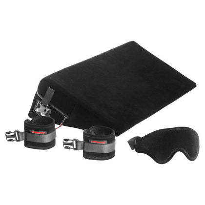 Liberator Black Label Wedge - The Ultimate Bondage Wedge & Restraints for Sensational Pleasure - Black - Adult Naughty Store
