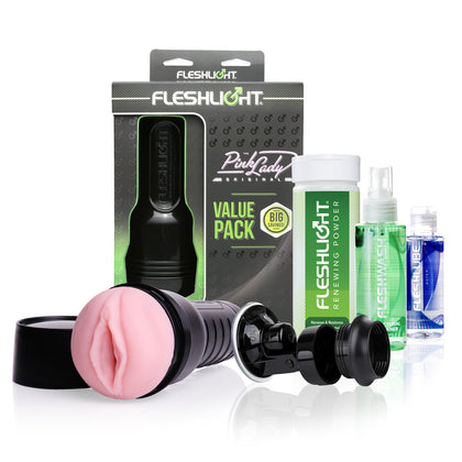 Fleshlight Pink Lady Original PLO-01 Women's Complete Pleasure Companion Kit - Adult Naughty Store