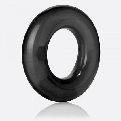 Enhance your pleasure with the Ring O Black Erection Enhancer SEBS Cock Ring for Men Model 854885001863, delivering intensified orgasms and firmer erections in Black - Adult Naughty Store