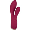 Cabernet Dual Massager Vibrator - Uncorked Series - Model CXT-2001 - For Women - Full-Body Stimulation - Deep Red - Adult Naughty Store