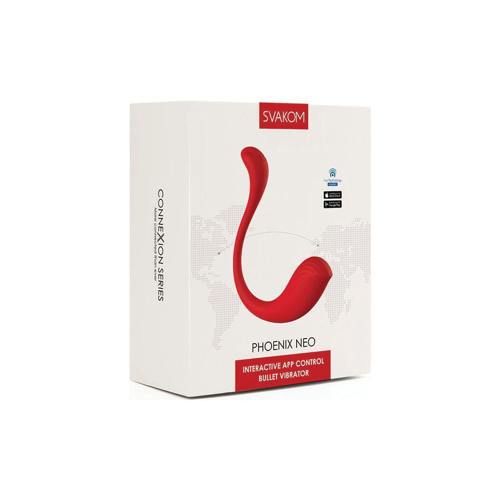 Svakom Phoenix Neo Clitoral Vibrator - Powerful Pleasure for Her in Elegant Rose Gold - Adult Naughty Store