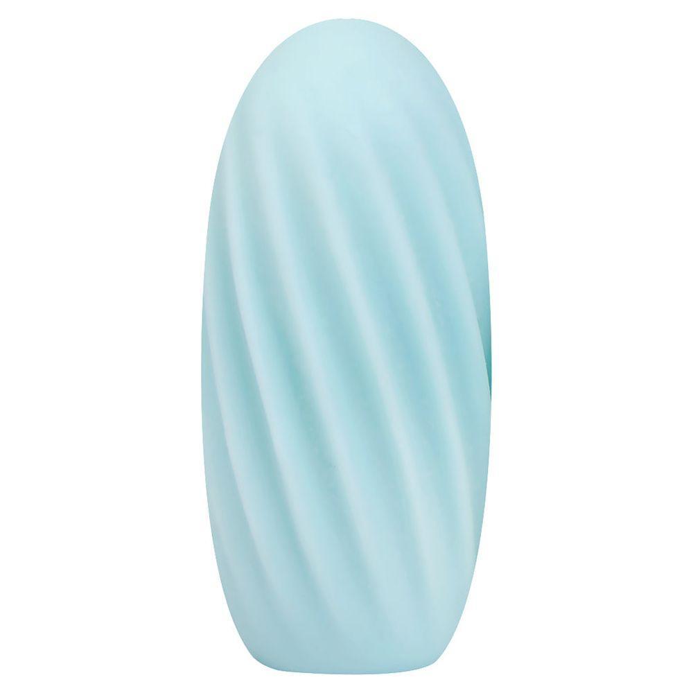 SVAKOM Hedy Reusable Male Egg Masturbator - Compact Realistic Sleeve for Men's Pleasure (Model: HEDY-001) - Blue - Adult Naughty Store