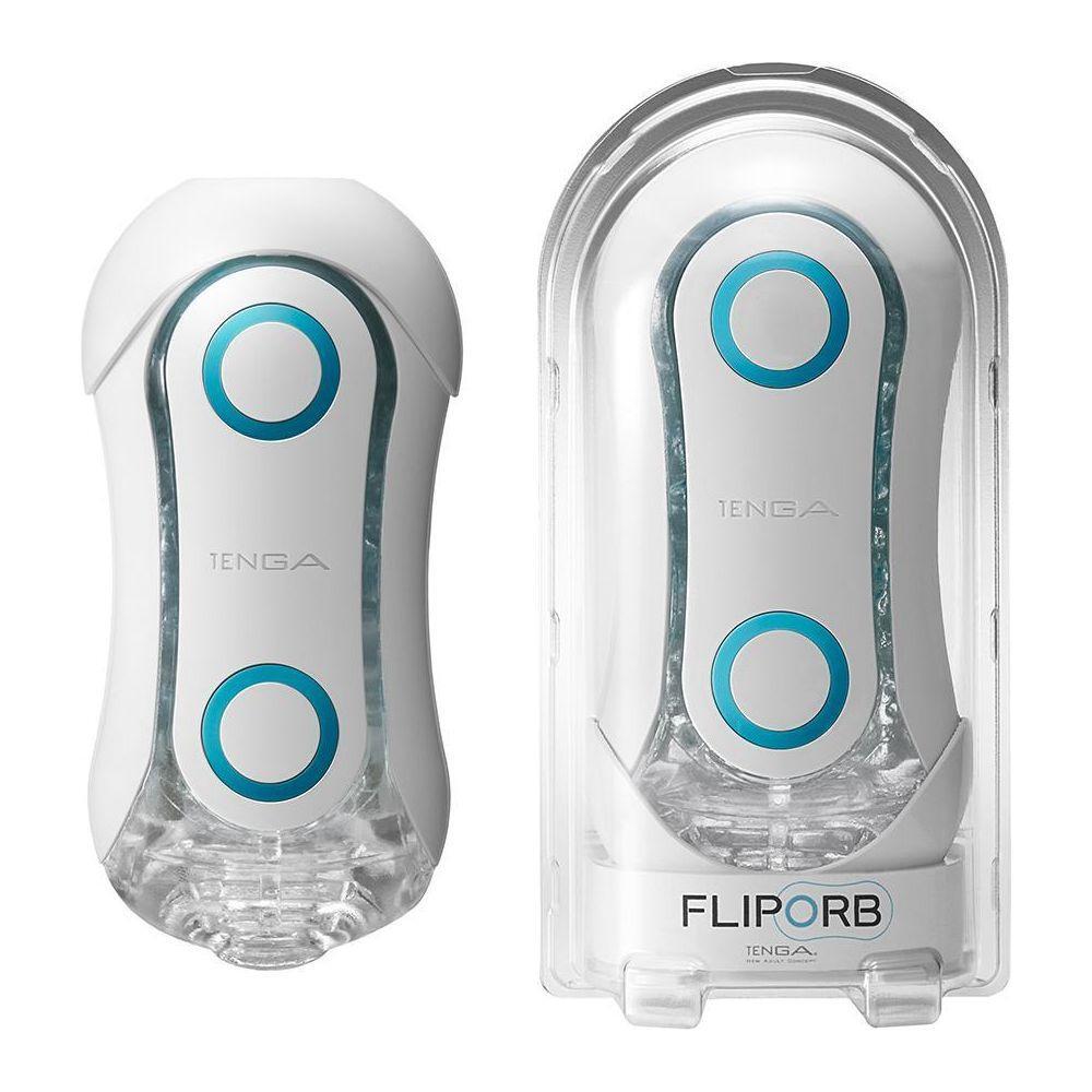 TENGA FLIP ORB Male Masturbator - Model X1 - Ultimate Pleasure for Men - Intense Stimulation - Midnight Black - Adult Naughty Store