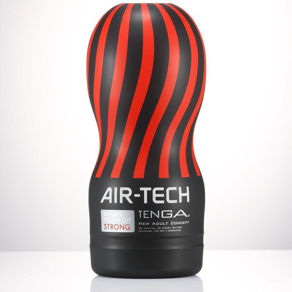 Tenga Air-Tech Reusable Vacuum Cup Male Masturbator - Model ATC-001 - For Men - Intense Pleasure - Black - Adult Naughty Store